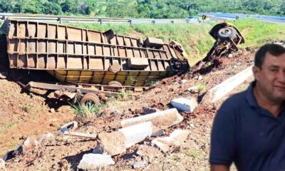 caminhoneiro-perde-o-controle-da-direcao,-tomba-veiculo-e-morre-na-br-060-na-serra-de-maracaju