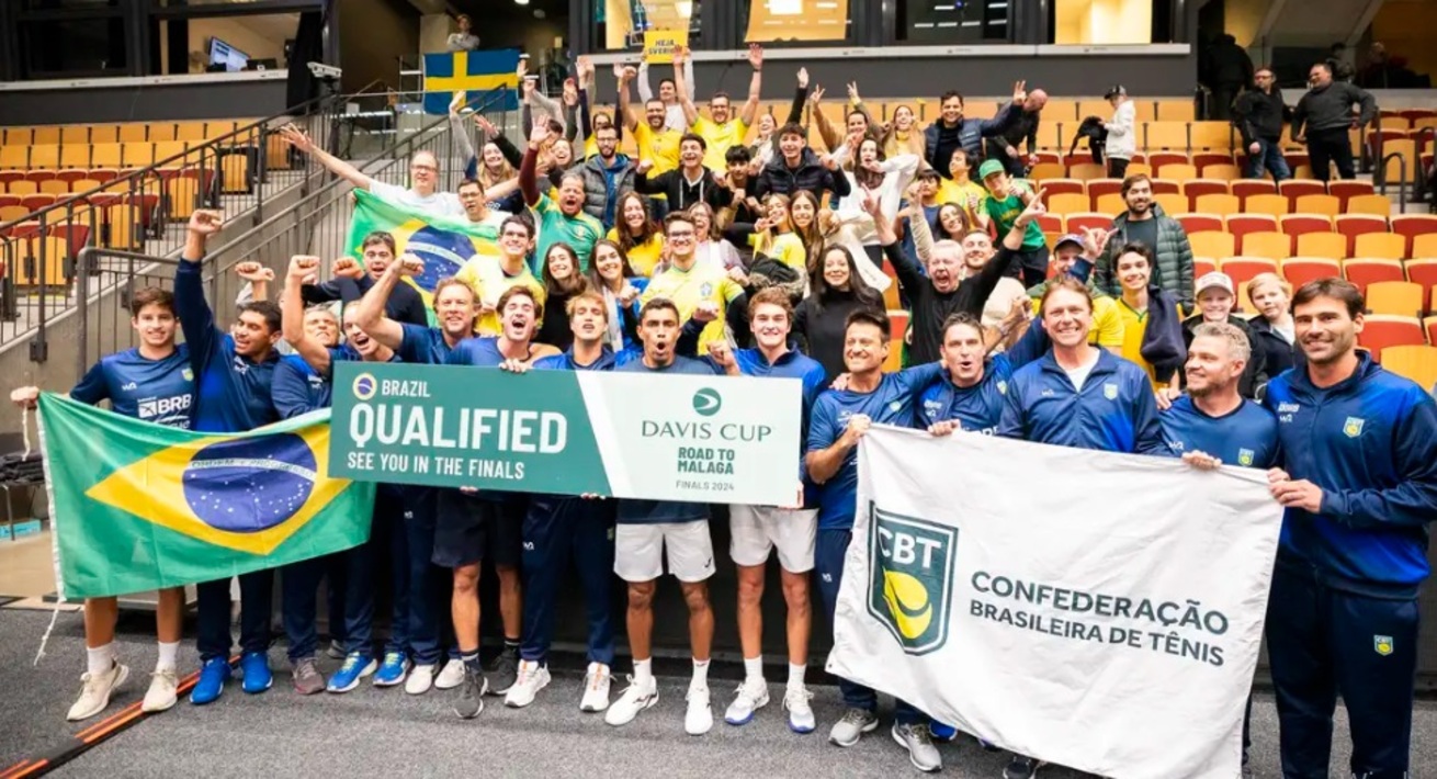 copa-davis:-brasil-derrota-suecia-e-retorna-a-elite-do-tenis-mundial