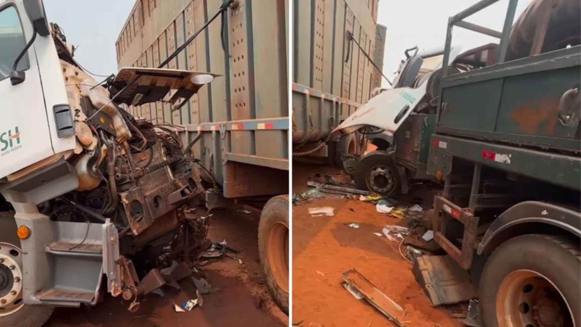 motorista-fica-gravemente-ferido-apos-acidente-entre-caminhao-e-carreta-canavieira-em-ms