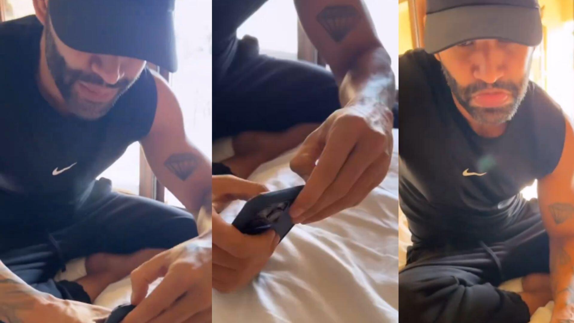 gusttavo-lima-exibe-estado-deploravel-de-seu-celular:-'nao-tenho-tempo-pra-trocar'