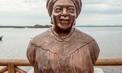 busto-vandalizado-de-lider-quilombola-e-reparado-em-cidade-do-rio