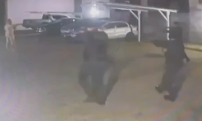 em-surto-e-ensanguentado,-homem-invade-apartamento,-afirma-ter-matado-pessoas-e-e-contido-pela-pm