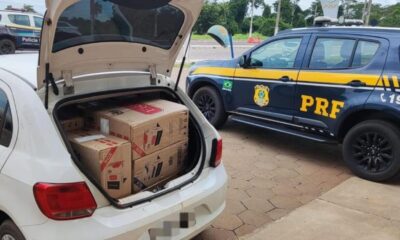 motorista-foge-a-pe-e-abandona-carro-com-cigarros-contrabandeados-na-br-267