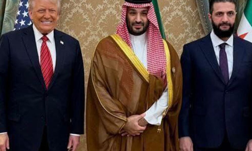 trump-se-reune-com-presidente-da-siria-apos-anunciar-fim-de-sancoes