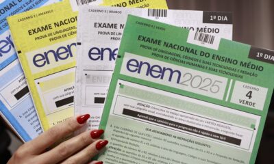 enem-2025:-divulgados-gabaritos-e-cadernos-de-provas-do-2o-dia