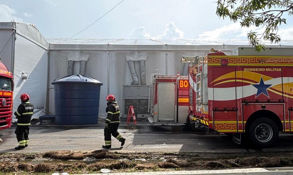 zona-azul-da-cop30-segue-fechada;-13-foram-atendidos-apos-incendio