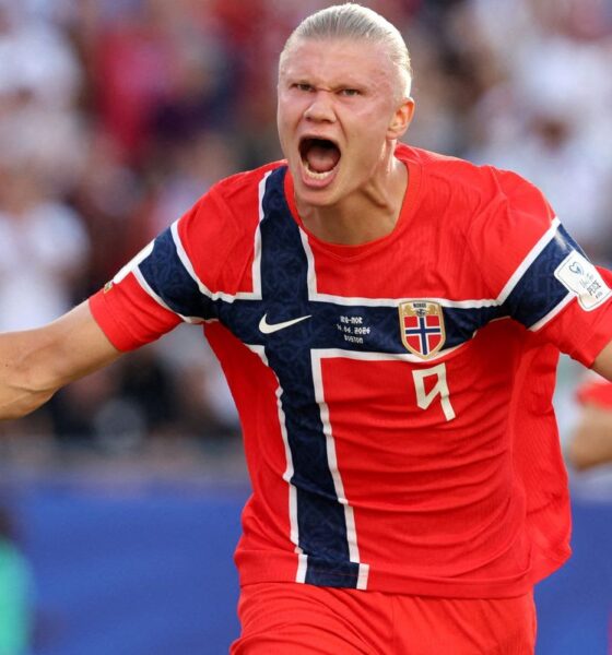 haaland-brilha-e-noruega-goleia-iraque-em-seu-retorno-a-copa-do-mundo